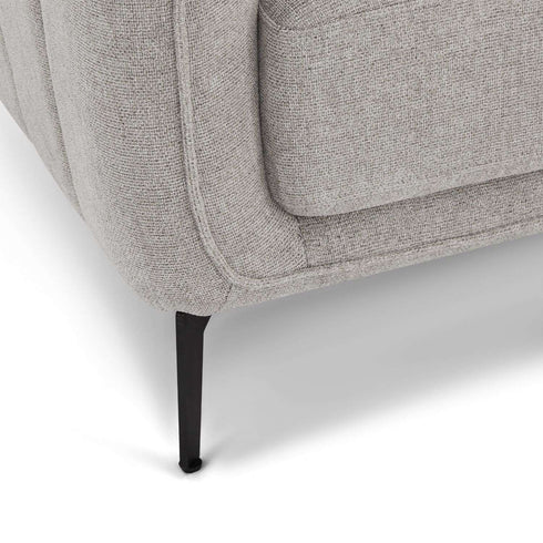 Selena 2-Sitzer Sofa - Stoffbezug Grau